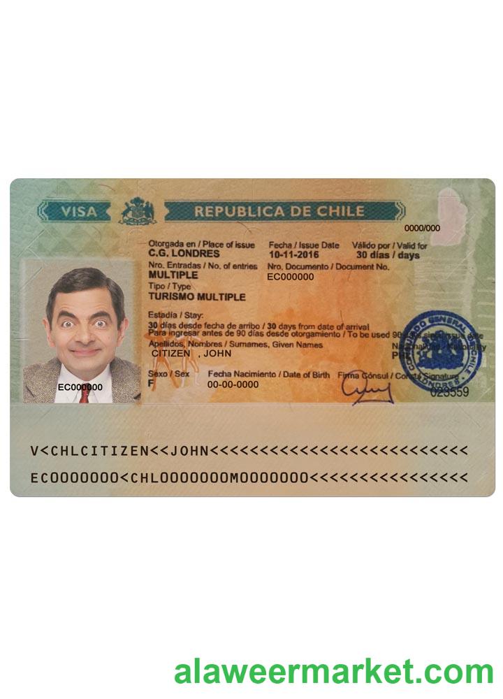 CHILE tourism visa